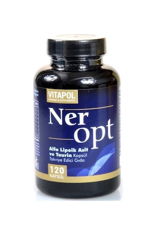 Vitapol Ner Opt Alfalipoik Asit Taurine Complex 120 Kap.11 11 Ind