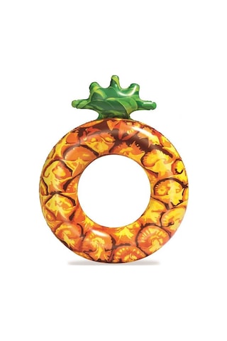 Renkli Ananas Desenli Deniz Simit Bestway - 36121 -ananas Lisinya Çok Renkli
