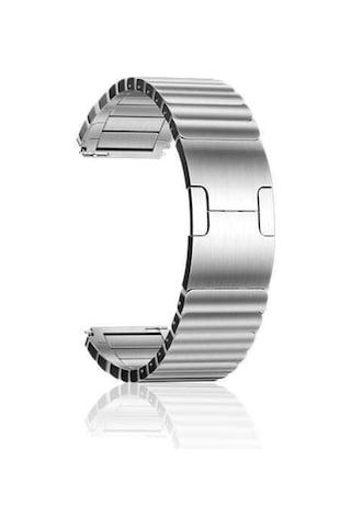 Huawei Watch Gt 3 46mm Uyumlu Krd-35 Metal Asma Kordon-gümüş