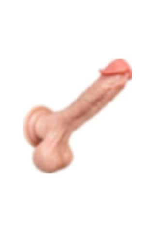 Lilitu Shop Yeni Nesil Çift Katmanlı 23 CM Realistik Dildo Penis 1292