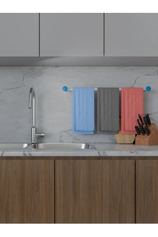 Absolut Uut 3'lü Banyo Askı Seti 276017358 Beyaz