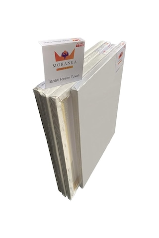 Tuval 6'lı 35*50 Çift Astarlı Arkadan Zımbalı Tuval