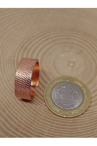 Bakır Yüzük Ayarlanabilir 52756 Bakır