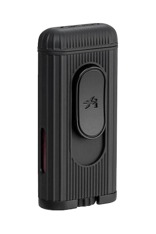 Xikar Hedron Mat Siyah Tek Torch Puro Çakmağı