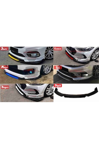 Jetta Lip 4 Parça Kırmızı / Tampon Eki