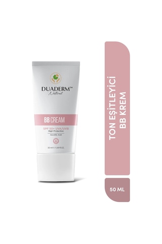 Duaderm Besleyici Ve Ton Eşitleyici Bb Krem SPF50+ Nude 50 ML