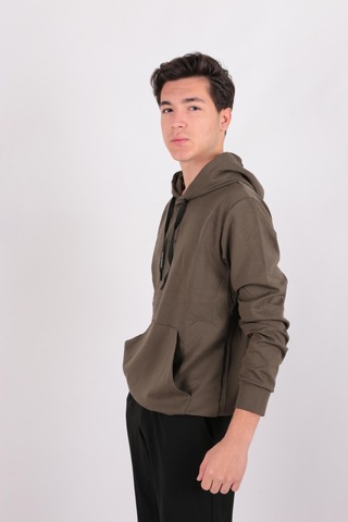 Five Pocket Fp24b2099 Erkek Kapüşonlu Sweatshirt Haki