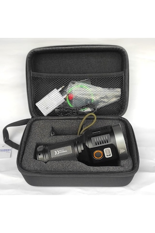 Powerdex Pd-12000 Profesyonel Avcı El Feneri 40w 4000 Lümen Siyah
