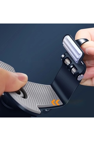 Boatshop1 Yc Ybt01 Araba Gösterge Paneli Telefon Tutucu 360 Derece Dönebilir Alüminyum Kelepçe Tüm Telefonlar İçin