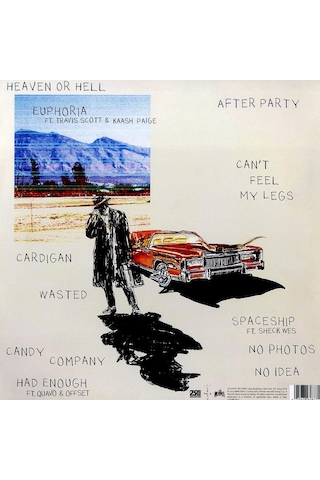 Don Toliver - Heaven Or Hell Limited Edition Crystal Clear Vinyl - Plak