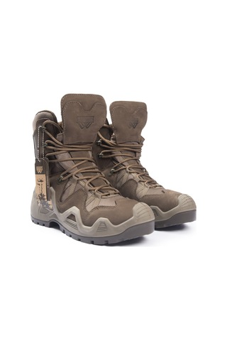 Warboots Nubuk Deri Waterproof-Haki Çok Renkli