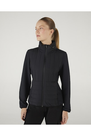 Skechers W Outerwear Padded Jacket Kadın Siyah Mont S242063-001 Siyah
