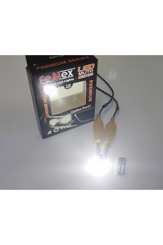 Femex T10-24Ledli Mini Yassı Led Ampul Beyaz Aktif Canbus Ultra P