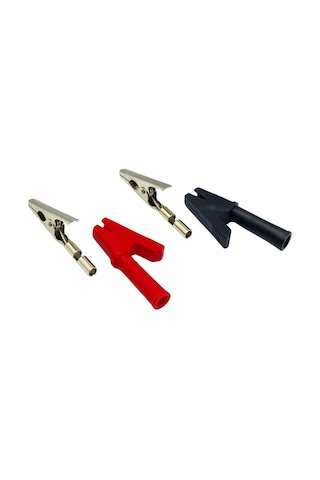 Akü Maşası İzoleli Krokodil Boy:60 Mm-delik Çapı:4 Mm Wd1096 2 Ad Ic-243a
