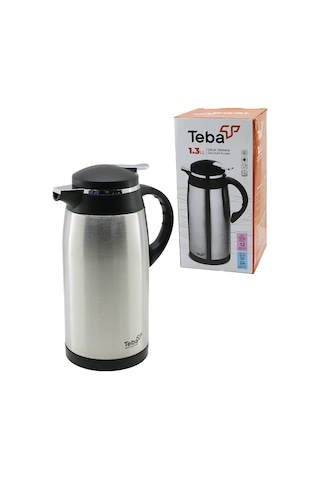 Teba 1.3l Çelik Termos Cam İç Kısım