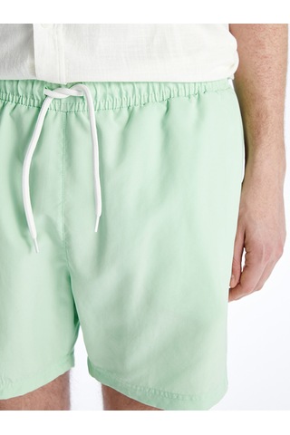 Lcw Swımwear Yeşil Kısa Boy Basic Erkek Deniz Şortu
