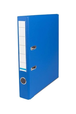 Elitstore Plastik Dar Klasör Mavi Mavi
