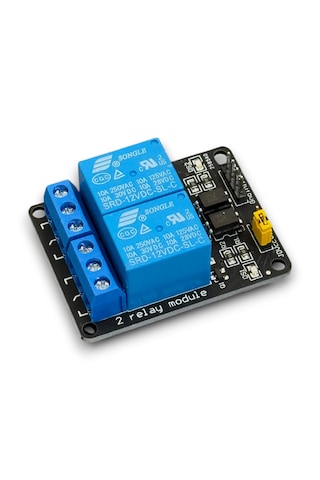 Röle Modülü - 2 Kanal 12v Arduino Röle Kartı Kartı