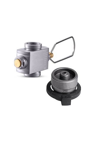 Jeehugo Alüminyum Z15 Gaz Tankı Şişirme Valfi + Z11 Kartuş Gazı Dönüştürücü Adaptör Seti Çok Renkli