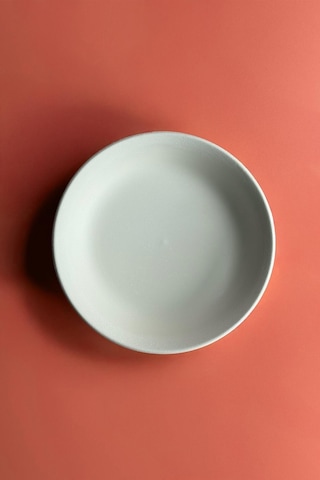 İnci Tatlı Tabağı Kase Seramik Bisküvi 13,5 Cm Tekli