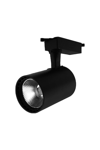 Armen 2 Adet Siyah Kasa Sarı Işık Ray Spot Ve 1 Metre Ray Set