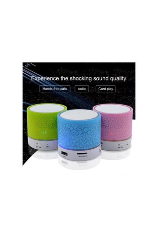 Konesam Sarı Mini Bluetooth Hoparlör, Taşınabilir Su Geçirmez, Araç Ve Cep Telefonu Uyumlu, Kaliteli Stereo Ses