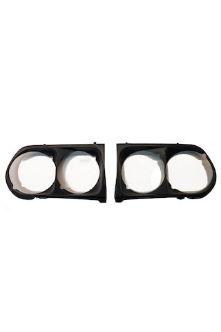 Renault 12 Toros Far Çerçeveleri + Ön Panjur Set Halinde 3 Parça 3'lü Komple Takım