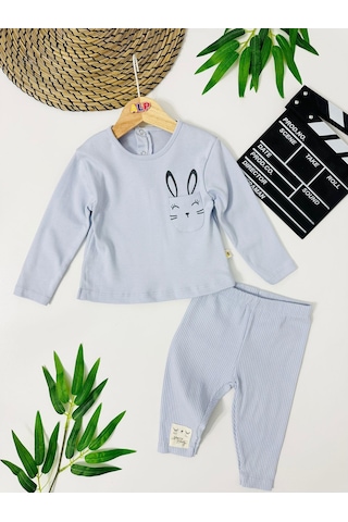 Aruba Rabbit Omuzdan Çıtçıtlı Takım Lila