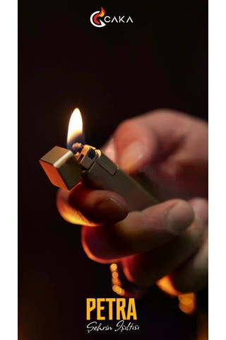 Caka Lighter Petra Benzinli Çakmak - Ckl-055