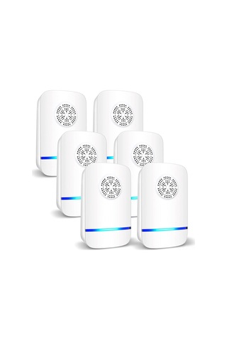 Lemestar Elektrikli Ultrasonik Haşere Kovucu, 100-150 M² Kapsama Alanı, Abs Plastik, Atılabilir, Ce/rohs/fcc/epa Onaylı