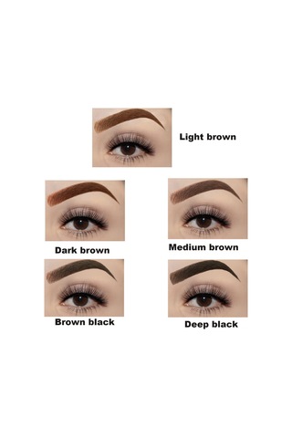 Teltree "10'lu Kalıplı Su Geçirmez Kaş Şablon Seti - Doğal Ve Simetrik Kaşlar İçin"