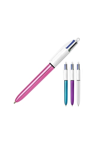 Bic 4 Renk Tükenmez Kalem Shine 902128