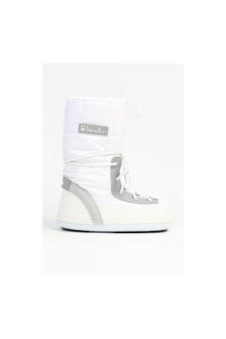 United Colors Of Benetton Benetton Bn-50086 - 3831 Beyaz - Kadın Bot 001