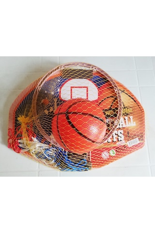 Küçük Boy Çocuk Basketbol Potası ve Basketbol Topu