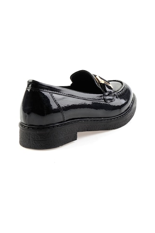 Bambi Siyah Kadın Loafer Ayakkabı K01257050098 Siyah