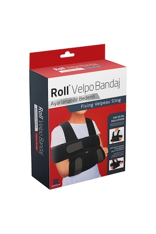 Roll Velpo Bandaj Ayarlanabilir Bedenli