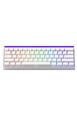 Akko Veekos Shine60 He %60 Flash Manyetik Switch 8k Hz Hall Effect Hotswap Rgb İngilizce Gaming Klavye