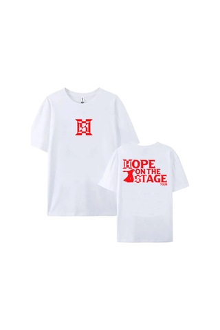 Tarzsokak Beyaz Kore Şarkıcı J-hope Sahnede Turu Unisex Sokak Grafik Hi