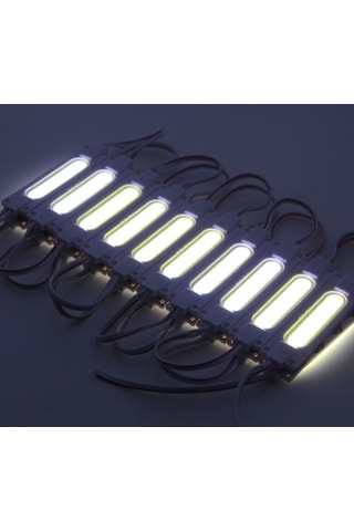 Parmak Led Lamba 6 Smd Ledli Beyaz 12v 20 Li Set