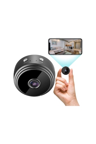 Topcod Mini Kamera, 1080p Hd Mini Güvenlik Kamerası Uzun Pil Ömrü Wifi Mini Kamera Canlı Mobil Uygulama Kompakt Kü