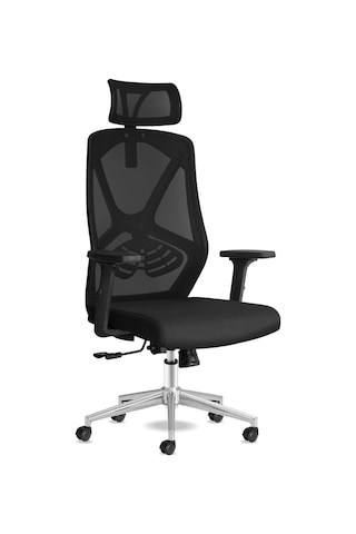 Craft Başlıklı Siyah Çalışma Koltuğu