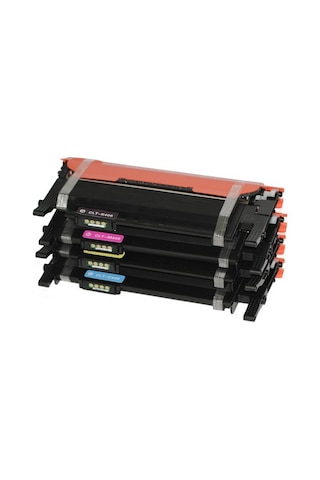 Premium® Samsung CLP365 Uyumlu 4 Renk Toner Seti