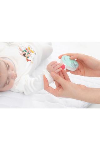 Moje Manikür Seti Dönerli Pilli Tırnak Kesme Törpüleme Makinesi