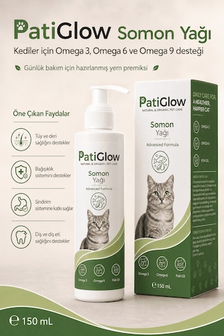Patiglow Kedi Balık Yağı