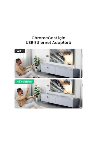 Ugreen Usb-a To Ethernet Rj45 Adaptör, 30985