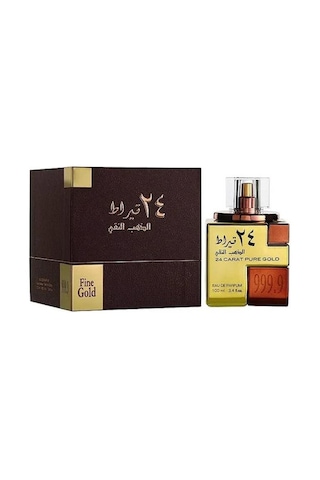 Lattafa 24 Carat Pure Gold 999.9 Edp 100 Ml Çiçek - Meyve