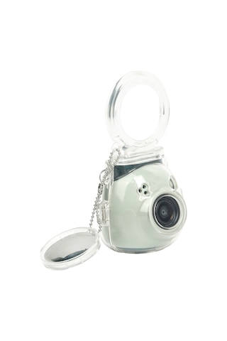 Sones Fujıfılm Instax Pal Crystal Sert Kılıflı Kamera Çantası Omuz Askılı Şeffaf