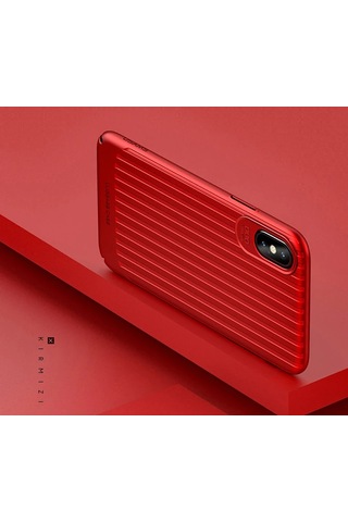 Usams iPhone Uyumlu X Xs Ultra Slim Fit Premium Koruma Pc Kılıf- 5775 Altın