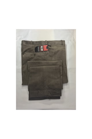 Baw Company Erkek Kadife Pantolon Krem Renk Pamuklu