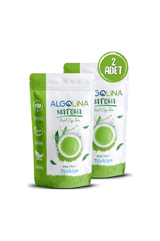 Algolina Matcha Yeşil Çay Tozu 2 x 50 G